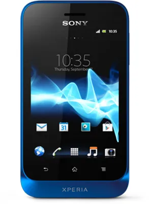 Produktbild von Sony tipo Xperia, 8,13 cm (3.2"), 320 x 480 Pixel, TFT, 0,8 GHz, Qualcomm, 512 MB