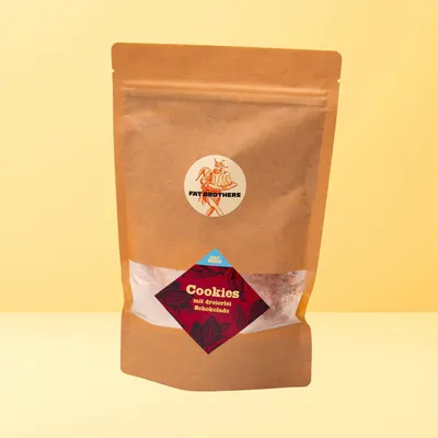 Produktbild von Cookies mit Dreierlei Schokolade Backmischung