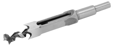 Produktbild von Holzbohrer 20 mm - Vierkantbohrer - Stahlbohrer für Löcher - U-förmiges Design - Lange Spanschlitze - Hohe Härte - Vierkantbohrer