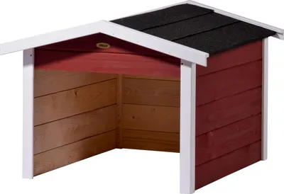 Produktbild von Mährobotergarage, Holz, rot