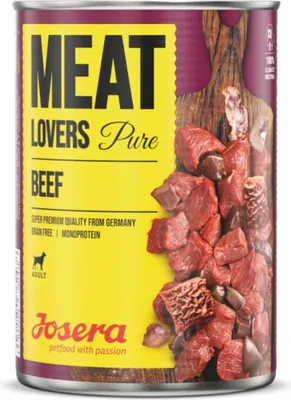 Produktbild von Josera Hund Pure 6x400g | Pure Beef
