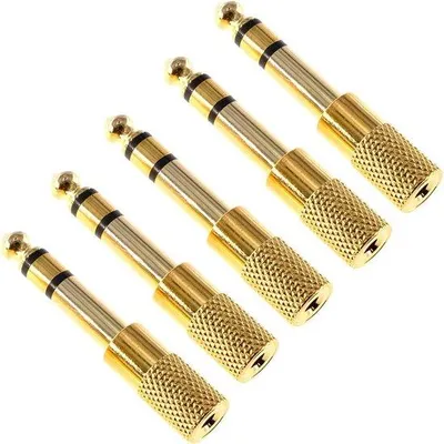 Zdjęcie produktu dla Adapter audio – złącze 5 w 1 – pozłacane metalowe złącza