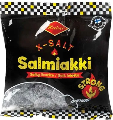 Produktbild von Halva X-Salt Salmiakki Strong 120g