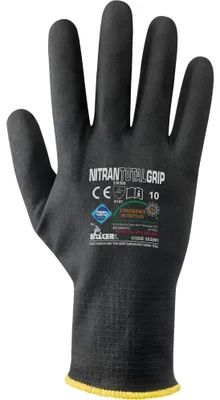 Produktbild von Beta Arbeitshandschuhe Nitran Total Grip 353091/11 Größe 11