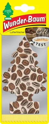 Produktbild von Wunder-Baum Café, Hängende Lufterfrischer, Hängend, Braun, Vanille, Moschus, 1 Stück(e)