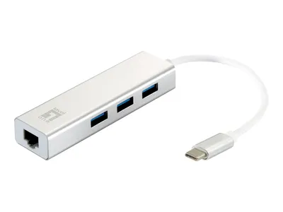 Produktbild von LevelOne USB-0504 Ethernet 1000 Mbps