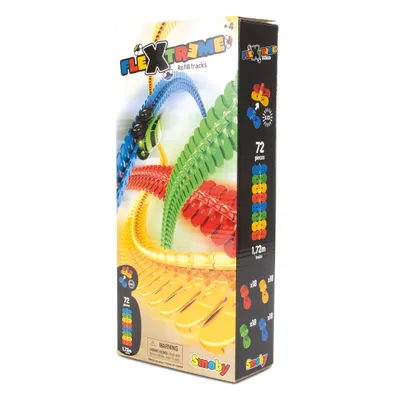 Produktbild von Smoby Flextreme Nachfüllpack Schienen - 72 Ergänzungs-Schienen 4 Farben