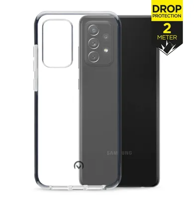 Zdjęcie produktu dla Etui Mobilize Shatterproof do telefonu Samsung Galaxy A72 – twarde etui z tylną obudową, odporne na uderzenia – przezroczyste / czarne