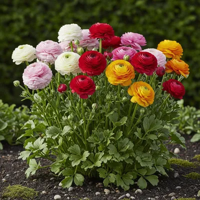 Immagine prodotto di Bulbi da fiore Exotenherz - Ranunculus mix di colori (40 pezzi) Diametro 5-6cm