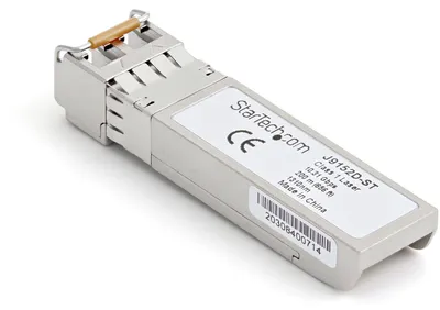 Produktbild von StarTech.com HPE J9152D kompatibles SFP+ Transceiver-Modul – 10GBASE-LRM, Faseroptik, 10000 Mbit/s, SFP+, LC, LRM, 200 m