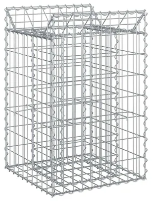 Produktbild von Gabionen-Hochbeet Silber