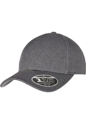 Produktbild von FLEXFIT 110MU | 110 Melange Unipanel Cap, Meliert - Farbe: Dark Grey - Größe: One Size