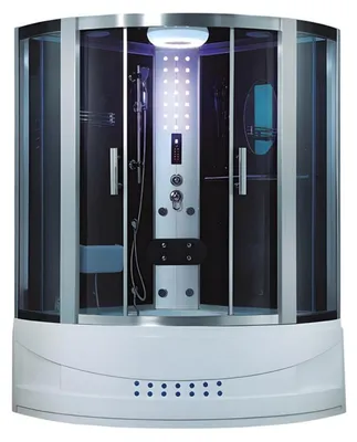 Immagine prodotto di Doccia Doccia idromassaggio Cabina doccia massaggiante Sauna di design Cabina doccia 135x135 cm