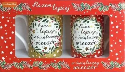 Obrázek produktu pro Sada hrnků "Vánoce" - Kukartka