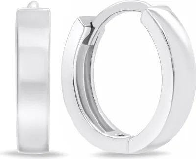 Produktbild von Minimalist silver earrings EA687W