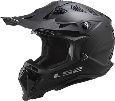 Produktbild von LS2 MX700 Subverter Evo II Solid Motocross Helm, schwarz matt, S (55/56)