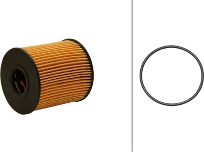 Produktbild von Ölfilter-Einsatz Ø 65 mm HELLA IAM-Expertise passend für u.a. MINI