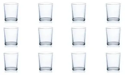 Produktbild von 12er Set Teelichthalter, Votivgläser PROMO H. 6,5cm D. 5,5cm klar Sandra Rich