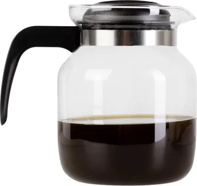 Obrázek produktu pro Průhledný plastový kelímek na kávu o objemu 125 ml v černé barvě.