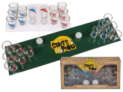 Obrázok produktu pre SHOTS PONG - Párty hra s 12 pohármi