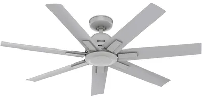 Produktbild von Energiespar Deckenventilator mit Fernbedienung Sahira Grau 132 cm