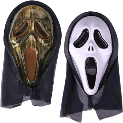 Produktbild von Vampiermasker Ghost Face, Einheitsgröße, für Halloween und Karneval
