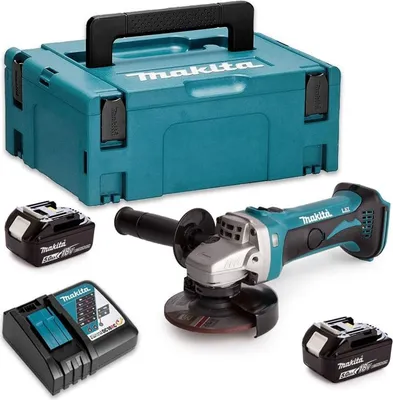 Image de Meuleuse angulaire 18V LXT Ø115 mm (2x5,0 Ah) en MAKPAC - MAKITA DGA452RTJ