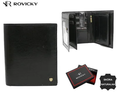 Produktbild von Rovicky Brieftasche für Männer Acsenia schwarz One size