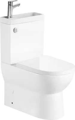 Immagine prodotto di JALTA HYGIE WC combinato, senza bordo, scarico verticale/orizzontale, bianco