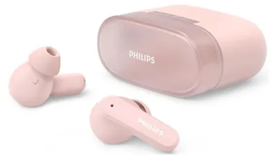 Zdjęcie produktu dla Philips TAT2100, True Wireless Stereo (TWS), Połączenia/muzyka, 34 g, Zestaw słuchawkowy, Różowy