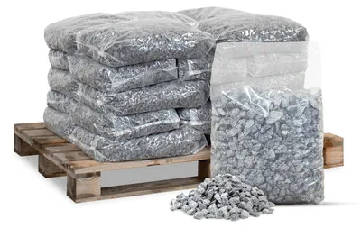 Produktbild von Galamio Serpentinsplitt Grün-nuanciert 20kg x 25 Sack 500kg Palette