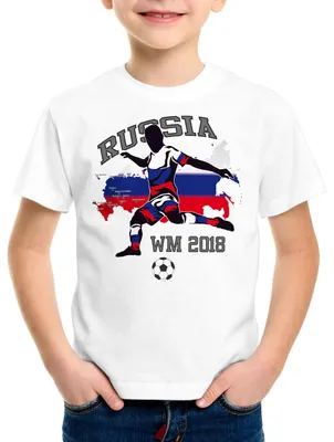 Produktbild von style3 WM 2026 Russland Kinder T-Shirt Fußball Weltmeisterschaft Fan-Outfit Russia