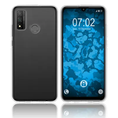 Produktbild von PhoneNatic Case kompatibel mit Huawei P Smart 2020 - Crystal Clear Silikon Hülle transparent Cover