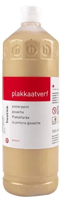 Image de Arts & Crafts Heutink Gouache Interpaint, flacon 1 litre, or