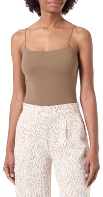 Produktbild von Vero Moda 10306890_270_62, Top (Kleidung), Weiblich, Braun, L, 1 Stück(e), Max. shrinkage 5%; Wash inside out; Wash with similar colours, Line drying