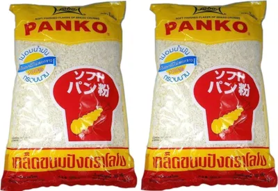 Produktbild von 2er-Pack LOBO PANKO Brotkrumen nach japanischer Art (2x 1kg) | Tempura | Breadcrumbs
