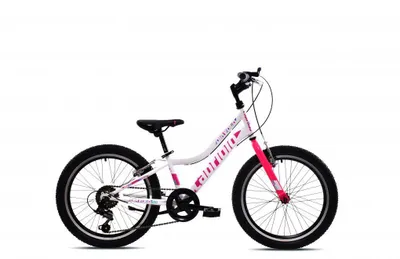 Obrázok produktu pre Detský Bicykel Capriolo Diavolo 200 20"X11" Bielo-Ružove, 2025