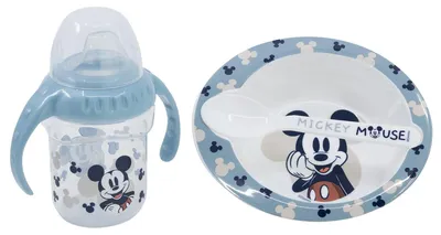 Immagine prodotto di Set regalo per bambini Disney Topolino 3 pezzi - tazza, ciotola e cucchiaio con motivo Minnie