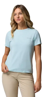 Produktbild von Columbia Sun Trek Damen-T-Shirt, kurzärmelig, 2 Ärmel