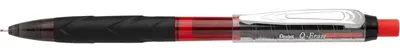 Zdjęcie produktu dla Ołówek mechaniczny Pentel QE427-A Pentel Q-Erase, 0,7 mm, czarny/czerwony