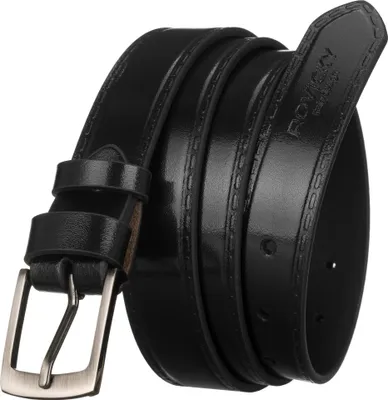 Image de M Ceinture En Cuir Était Noir Plw-13 90 Noir