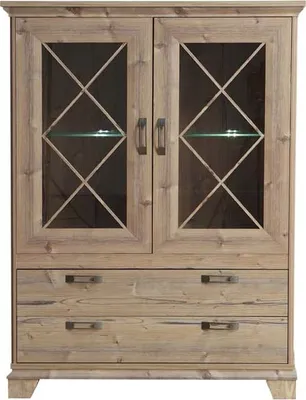 Produktbild von Highboardvitrine mit Beleuchtung NEPAL