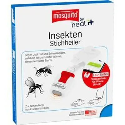 Zdjęcie produktu dla MOSQUITO, urządzenie do podgrzewania, łagodzące ukąszenia owadów, 1 sztuka.