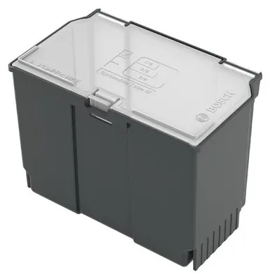 Obrázok produktu pre Bosch SystemBox, Odkladacia schránka, Čierna, Šedá, Obdĺžnikový, Polypropylén (PP), Jednofarebné, Univerzálne