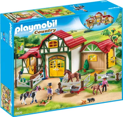 Produktbild von PLAYMOBIL Country 6926 Großer Reiterhof