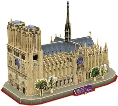 Produktbild von 3D-Puzzle Notre-Dame de Paris – 128 Teile