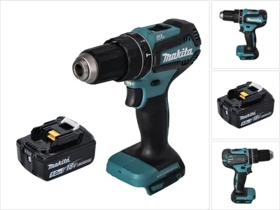 Produktbild von Makita DHP 485 T1 Akku Schlagbohrschrauber 18 V 50 Nm Brushless + 1x Akku 5,0 Ah - ohne Ladegerät