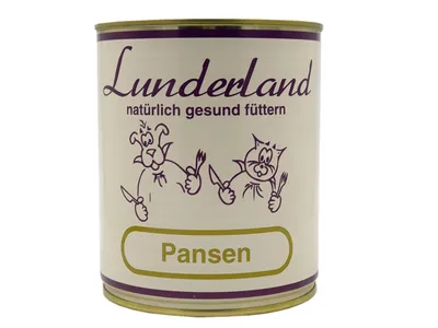 Produktbild von Lunderland 21-010-1, Adult, Pansen, 800 g