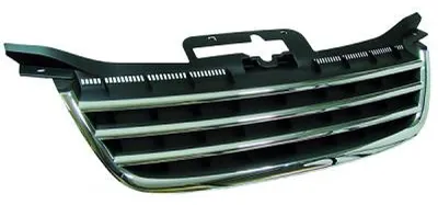Kühlergrill Sportgrill Grill Chrom Streben für VW Touran 1T / Caddy III 2K – Produktansicht
