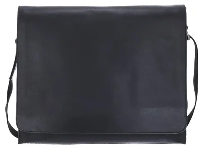 Imagen del producto de LEONHARD HEYDEN Cuero bolso bandolera con compartimento para ordenador portátil Dakota Umhängetasche 2823 Schwarz